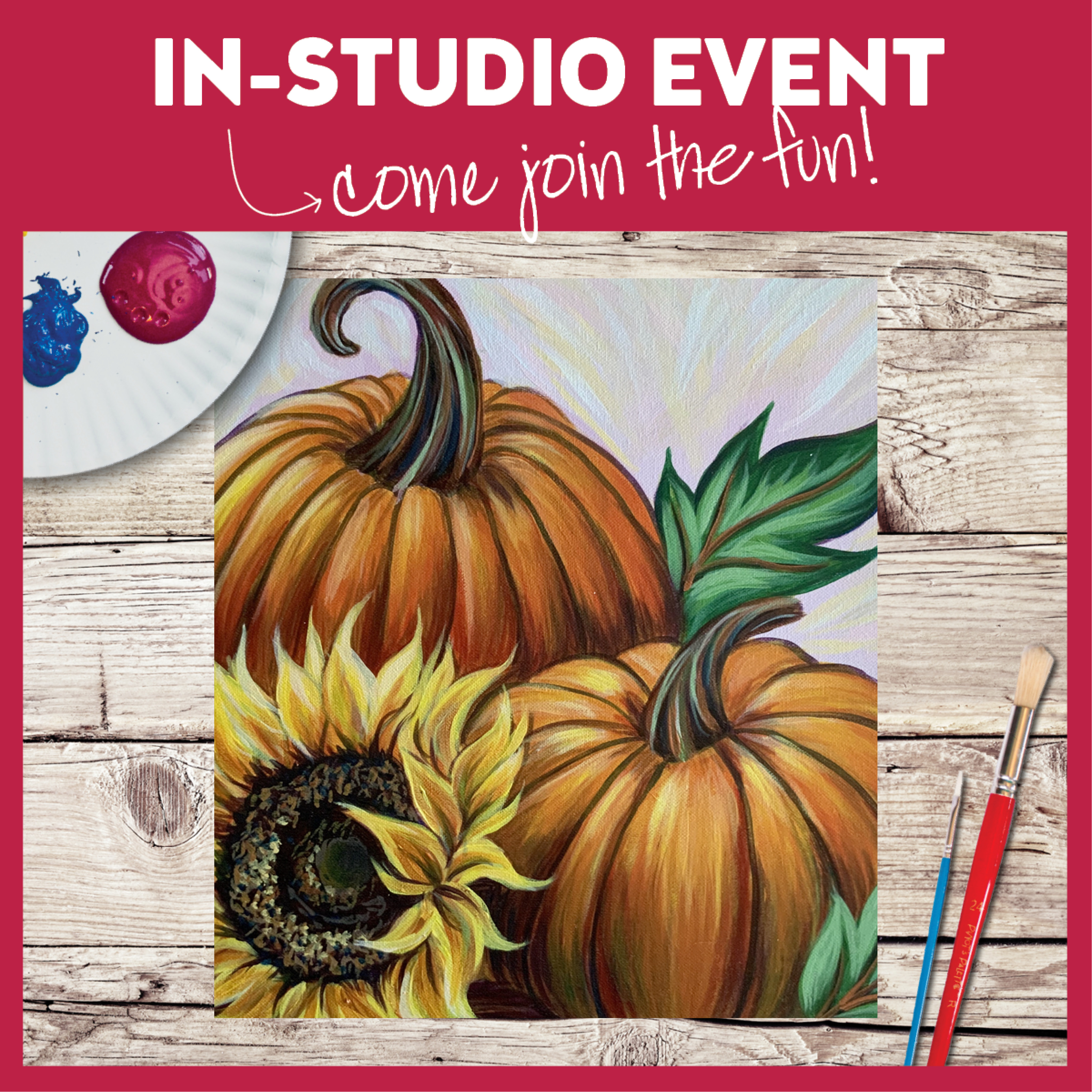 LIVE IN-STUDIO EVENT!